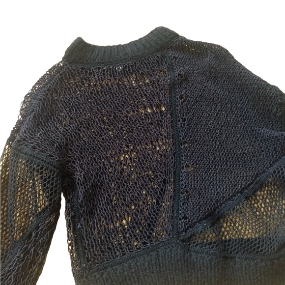 Helmut lang cropped  web sweater - Picture 6 of 12
